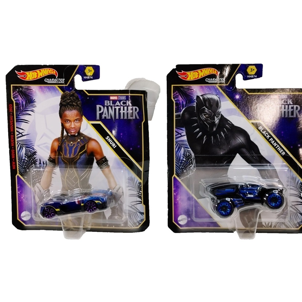 Hot Wheels Black Panther Shuri Purple Character Cars Marvel Studios
